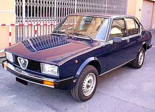 Categoria Berline Classiche. Alfa Romeo Alfetta 2.0 1980. Estimate 15000 - 20000